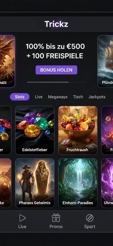 Mobile Erfahrung im Browser – Trickz